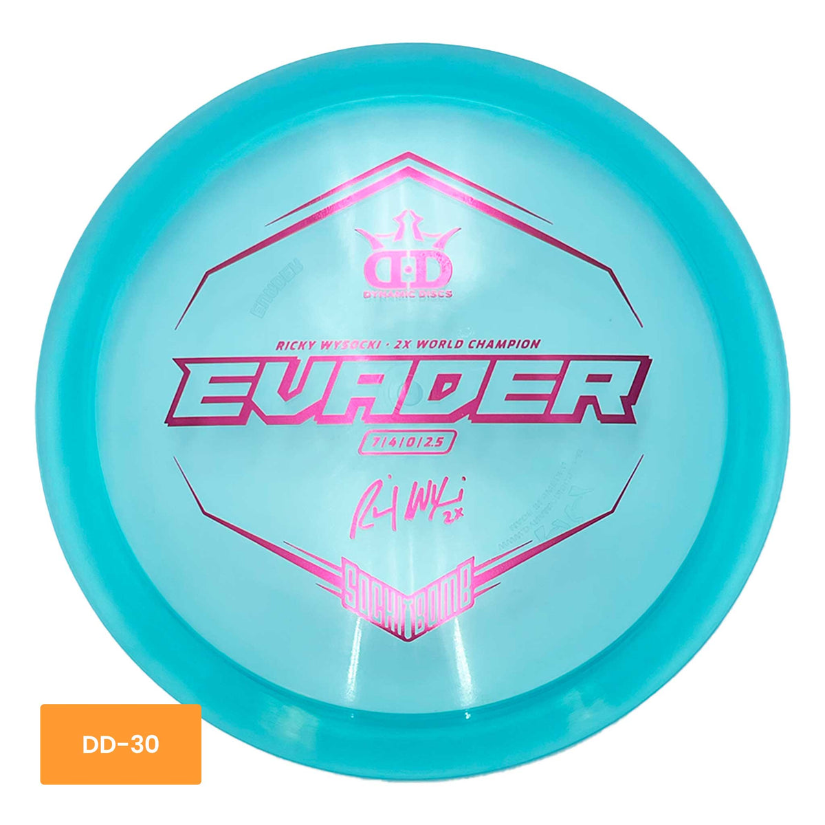 Dynamic Discs Dynamic Discs Lucid Evader Ricky Wysocki Sockibomb fairway driver
