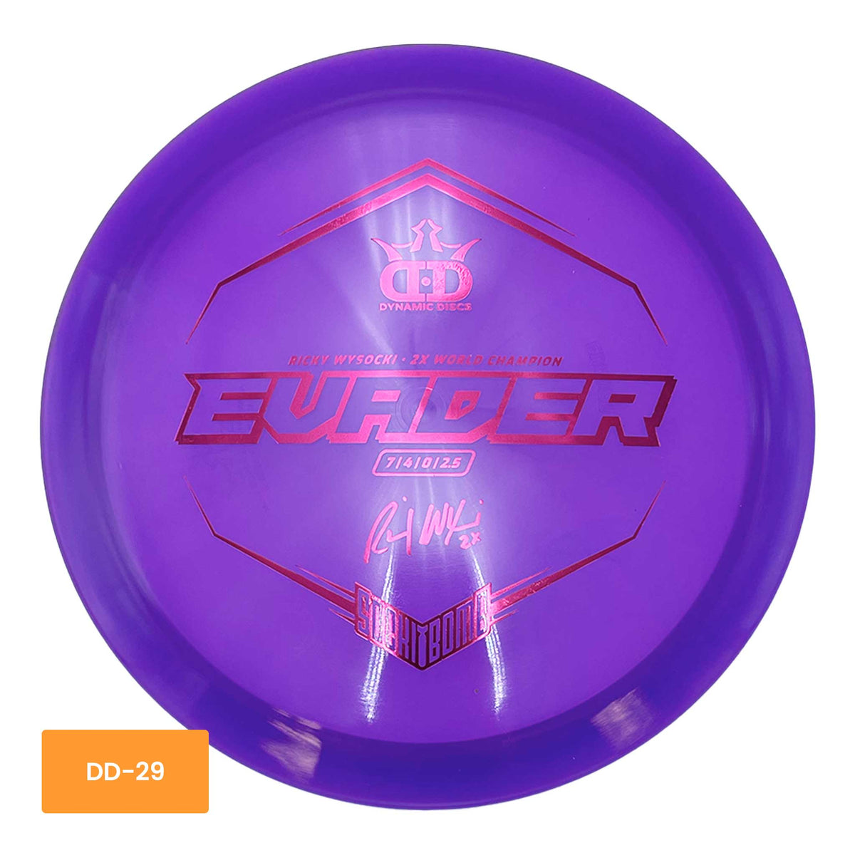 Dynamic Discs Dynamic Discs Lucid Evader Ricky Wysocki Sockibomb fairway driver