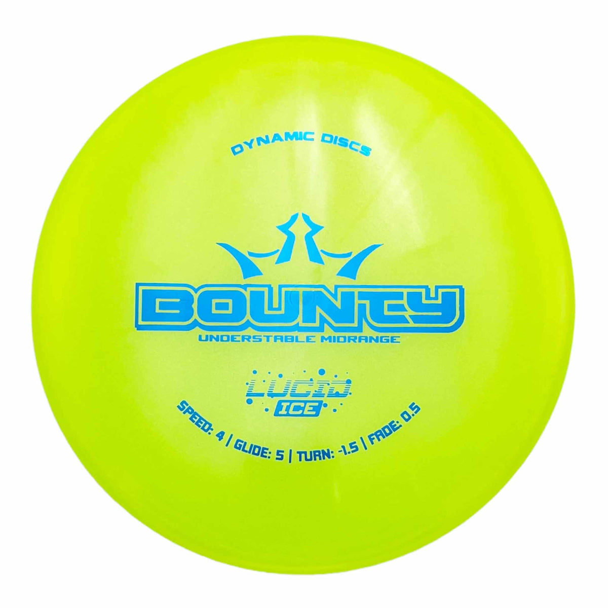 Dynamic Discs Dynamic Discs Lucid Ice Glimmer Bounty midrange