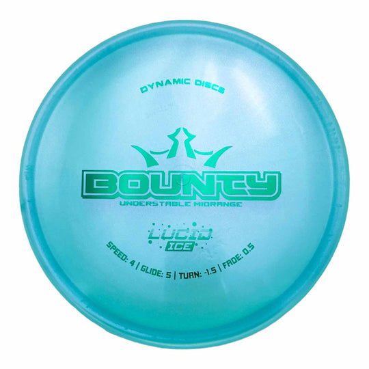Dynamic Discs Lucid Ice Glimmer Bounty midrange