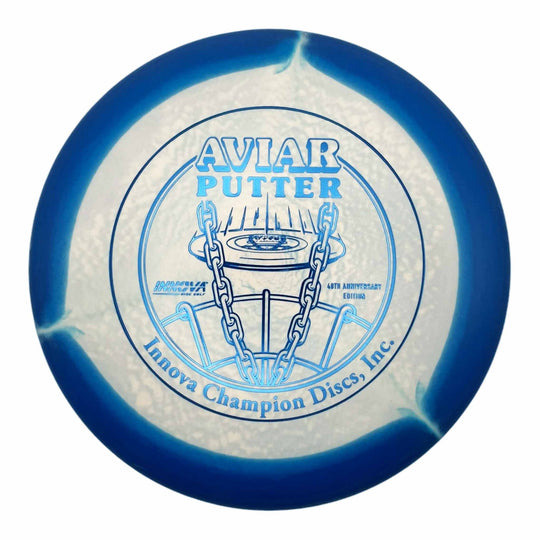 Innova Disc Golf Halo Nexus Aviar 40th Anniversary Edition putter and approach