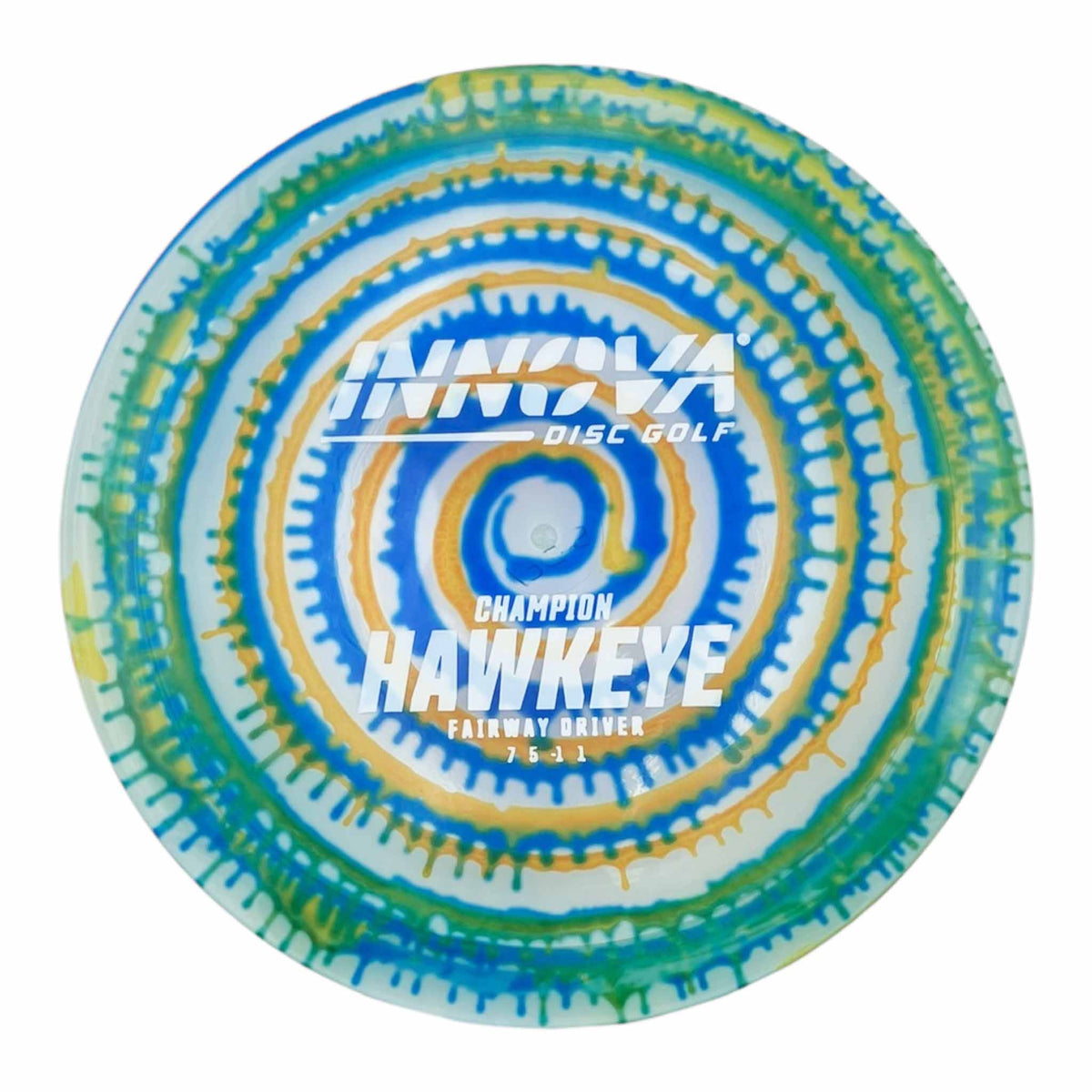 Innova Champion I-Dye Hawkeye - Blue / Yellow / Green