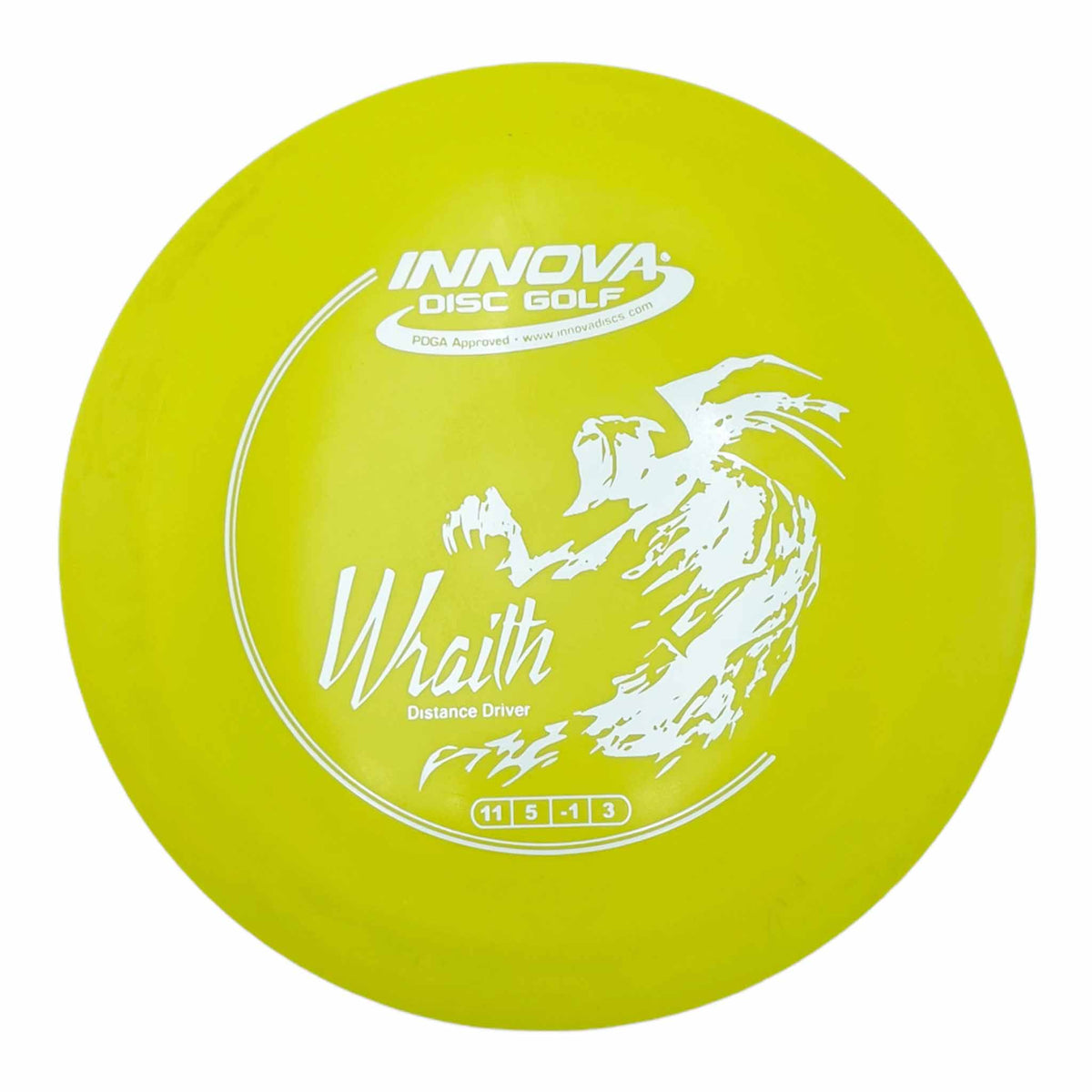 Innova Disc Golf DX Wraith distance driver - Yellow