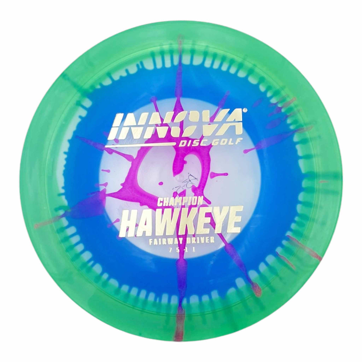 Innova Disc Golf Innova Disc Golf Champion I-Dye Hawkeye fairway driver