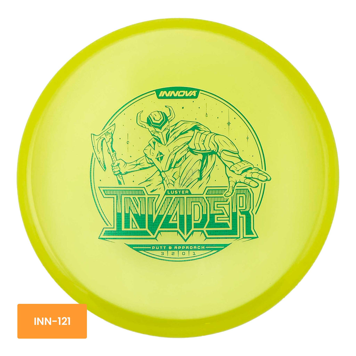 Innova Disc Golf Innova Disc Golf Luster Invader putter and approach