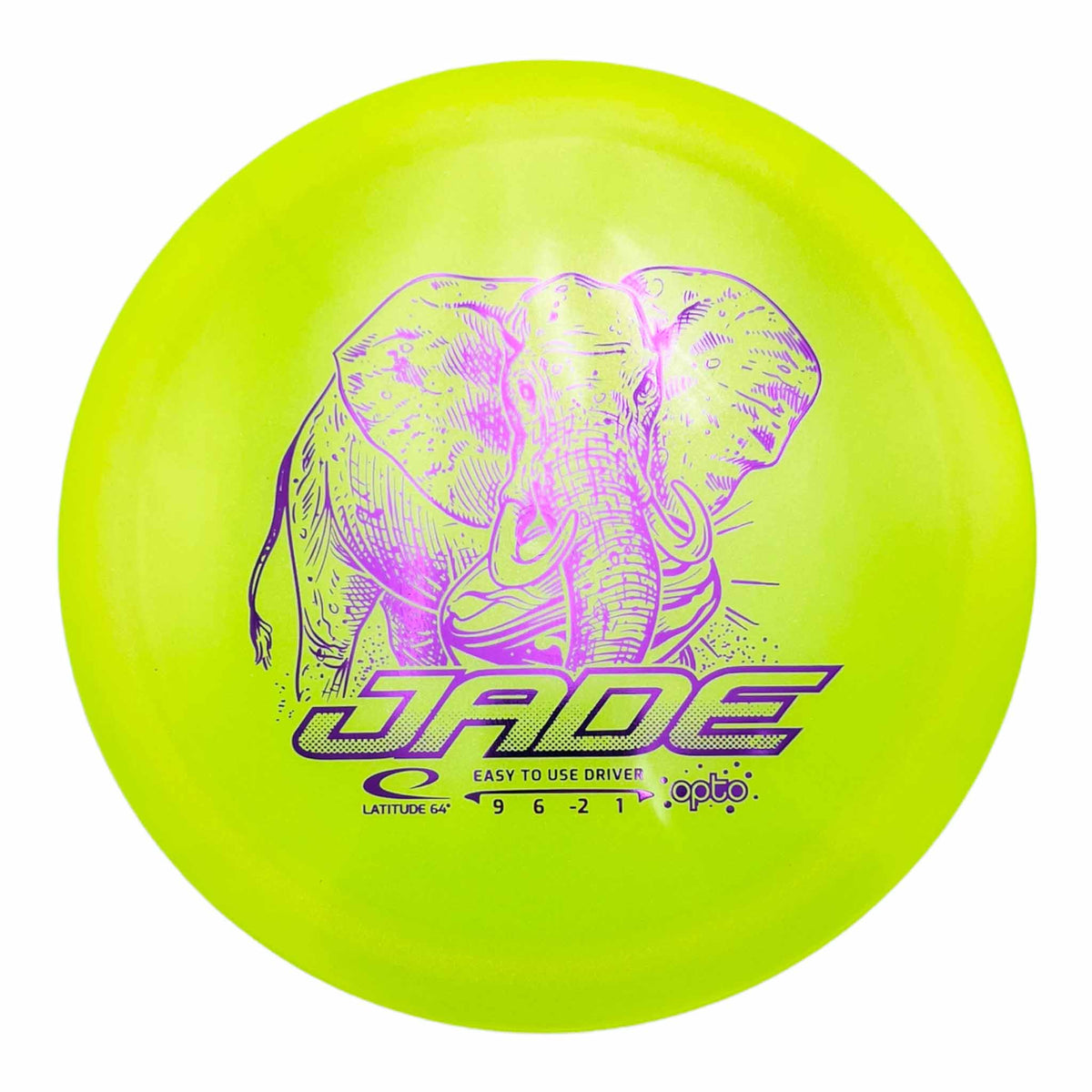 Latitude 64 Opto Glimmer Jade Easy-To-Use driver - Yellow