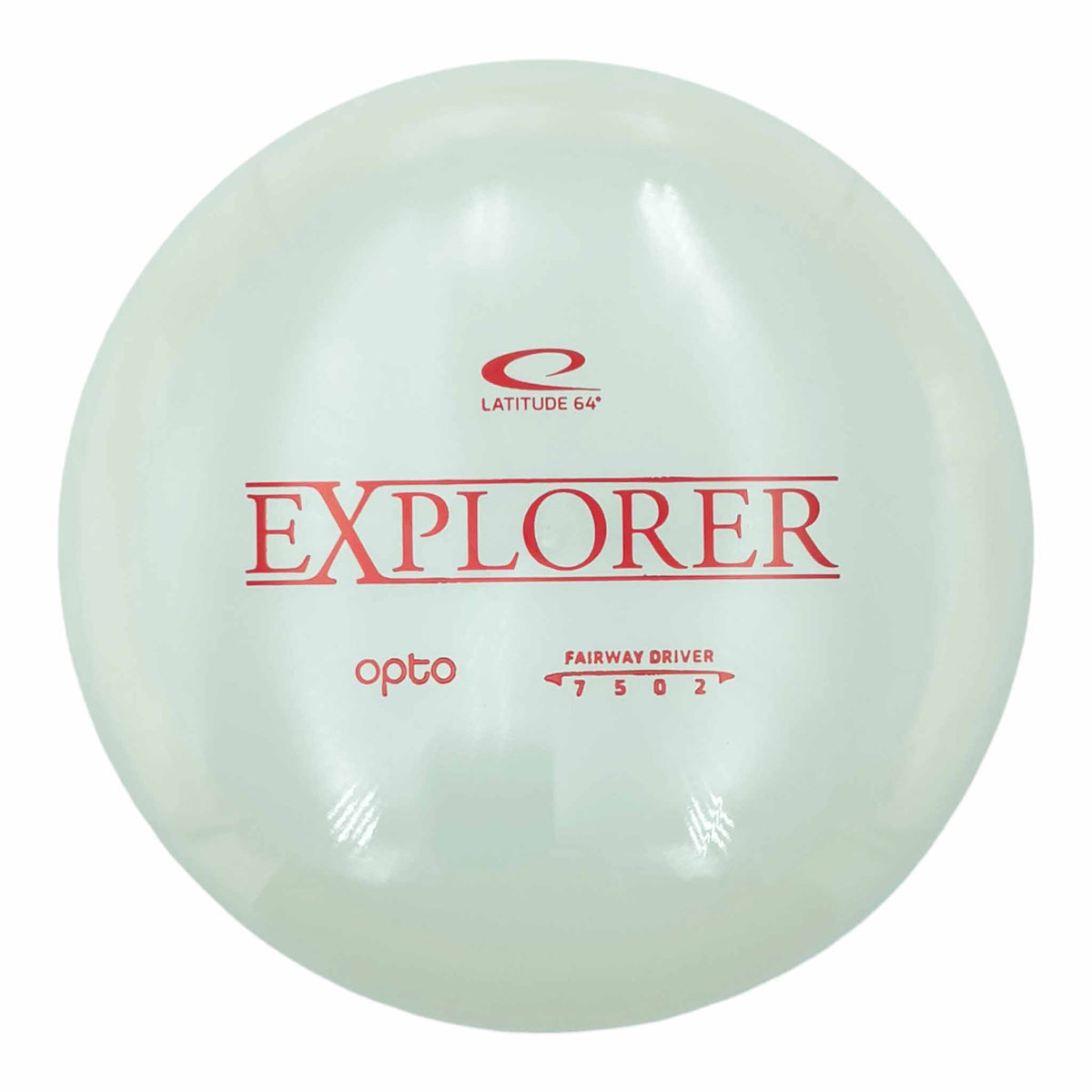 Latitude 64 Opto Explorer fairway driver - White / Red