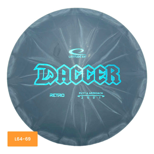 Latitude 64 Retro Burst Dagger putter et approche