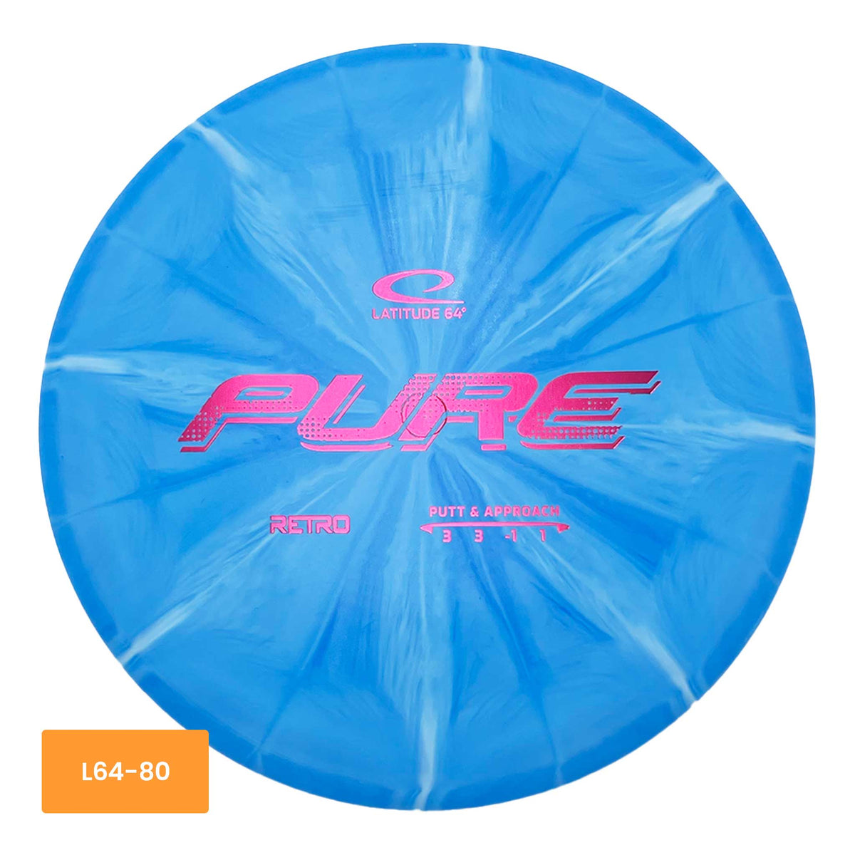 Latitude 64 Latitude 64 Retro Burst Pure putter and approach