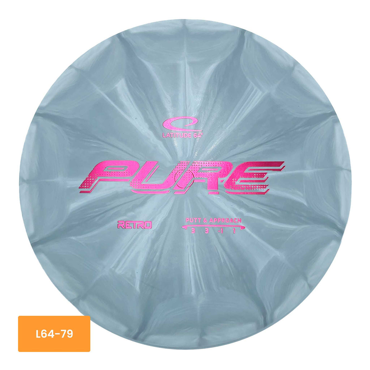 Latitude 64 Latitude 64 Retro Burst Pure putter and approach