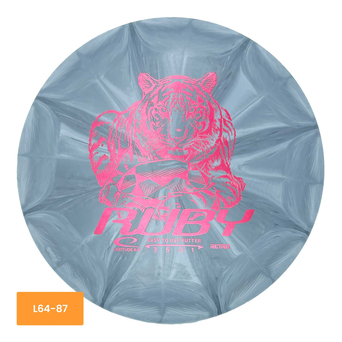 Latitude 64 Latitude 64 Retro Burst Ruby Easy-To-Use putter and approach
