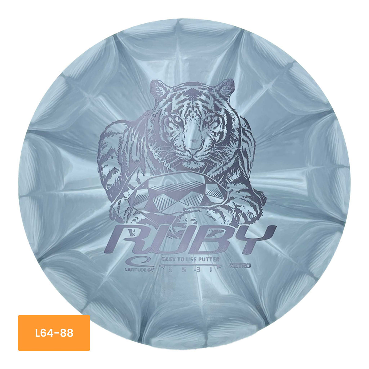 Latitude 64 Latitude 64 Retro Burst Ruby Easy-To-Use putter and approach