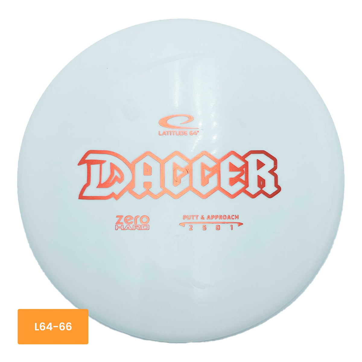 Latitude 64 Latitude 64 Zero Hard Burst Dagger putter and approach