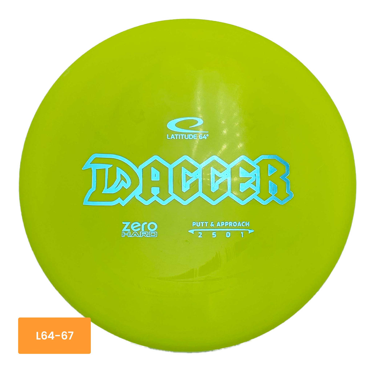 Latitude 64 Latitude 64 Zero Hard Burst Dagger putter and approach