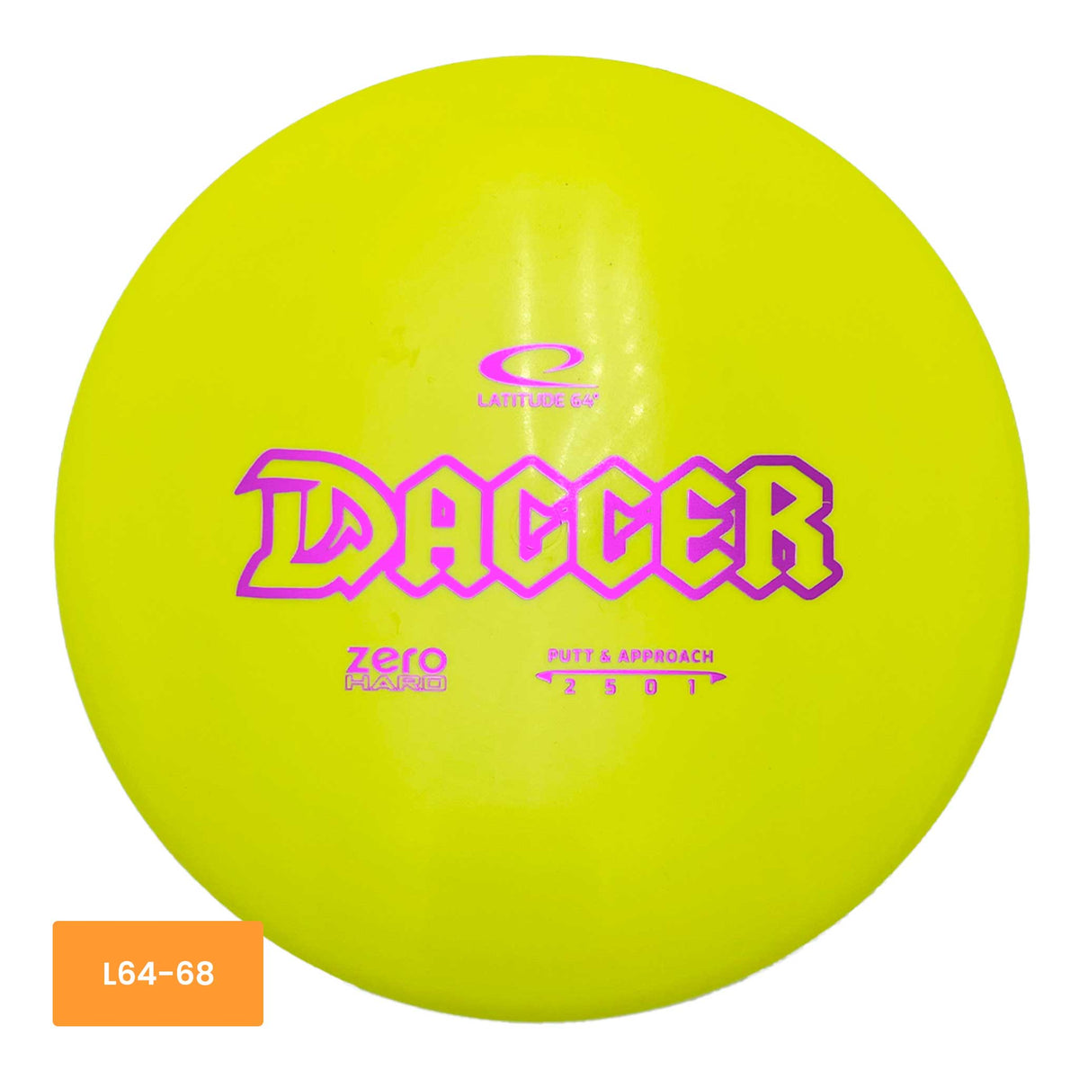 Latitude 64 Latitude 64 Zero Hard Burst Dagger putter and approach