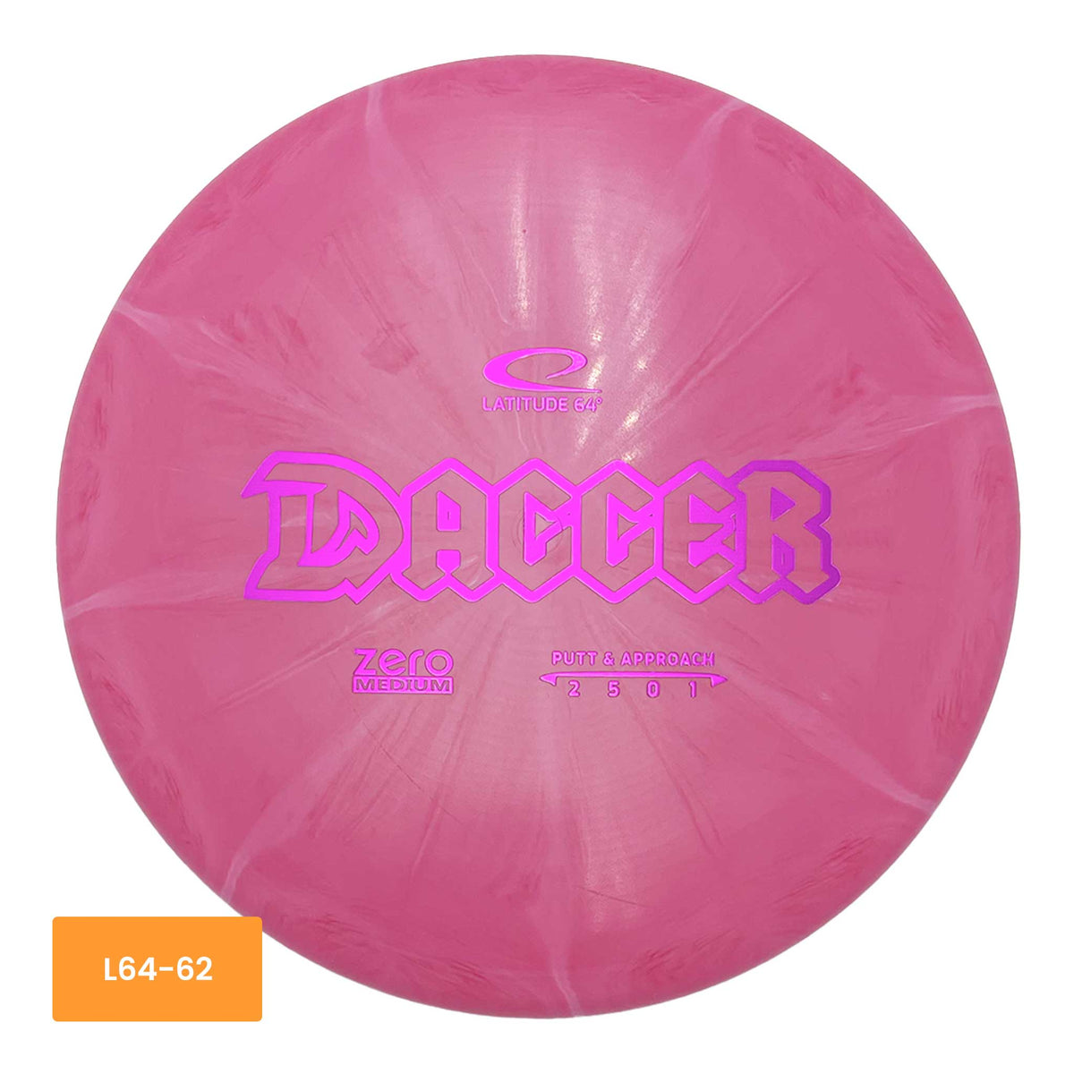 Latitude 64 Latitude 64 Zero Medium Burst Dagger putter and approach