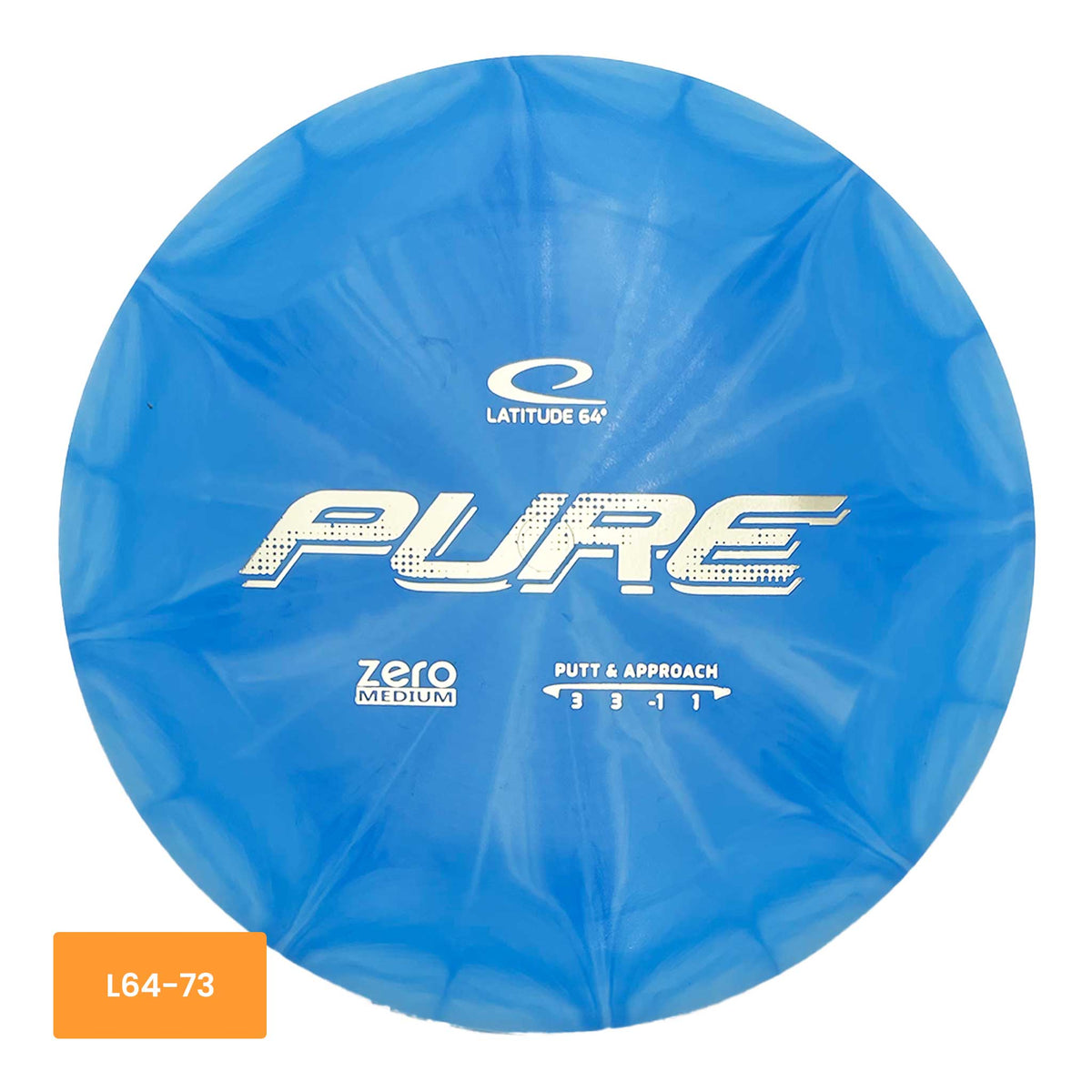 Latitude 64 Latitude 64 Zero Medium Burst Pure putter and approach