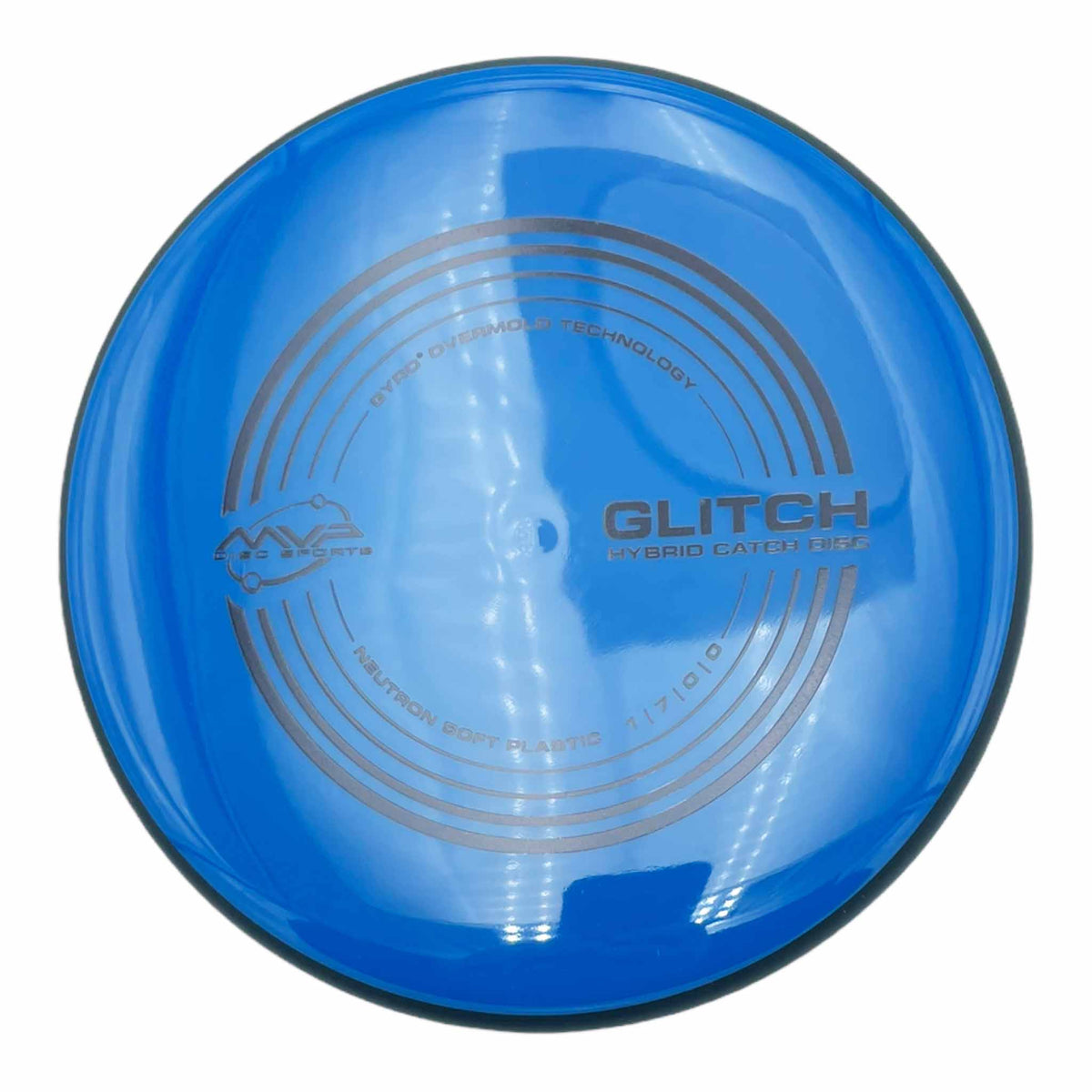 MVP Disc Sports Neutron Soft Glitch putter and approach - Blue