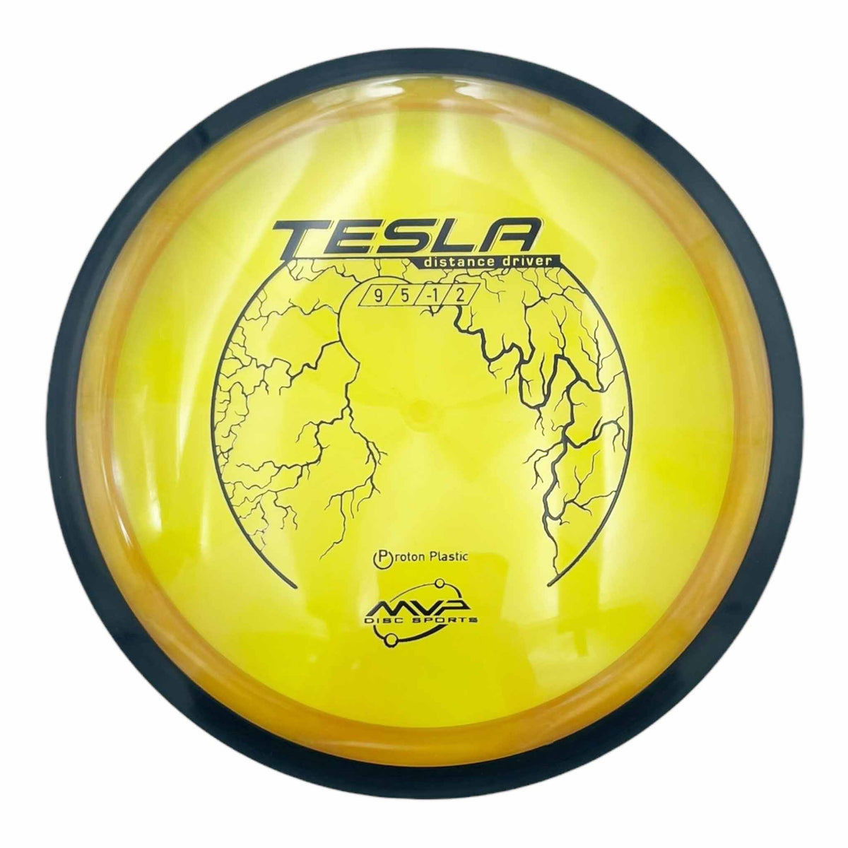 MVP Disc Sports Proton Tesla Distance Driver - Yellow