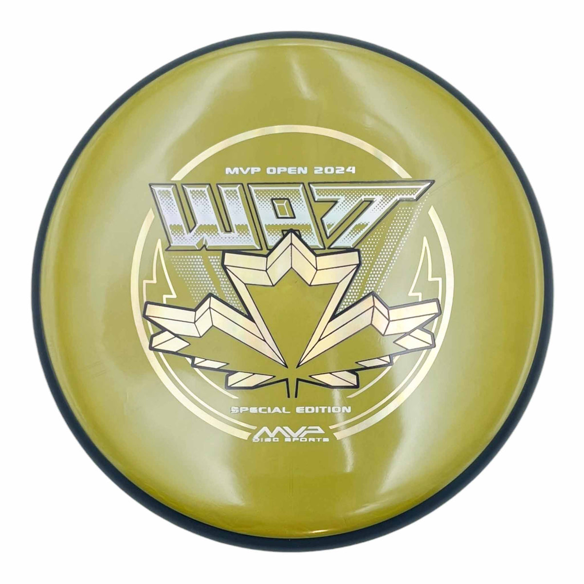 MVP Disc Sports Soft Plasma Watt MVP Open 2024 Special Edition - Gold