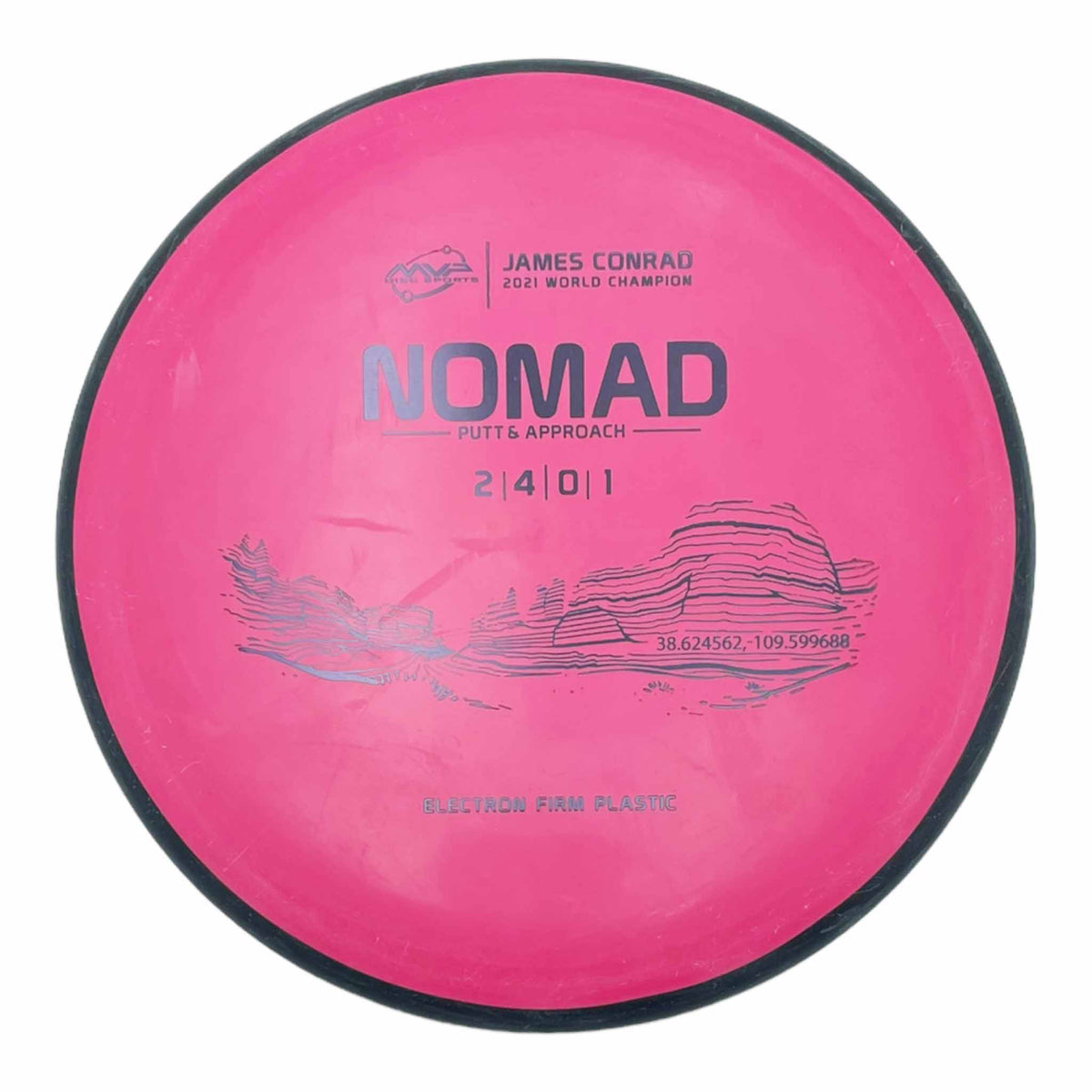 MVP Disc Sports Electron Firm Nomad putter and approach - Red