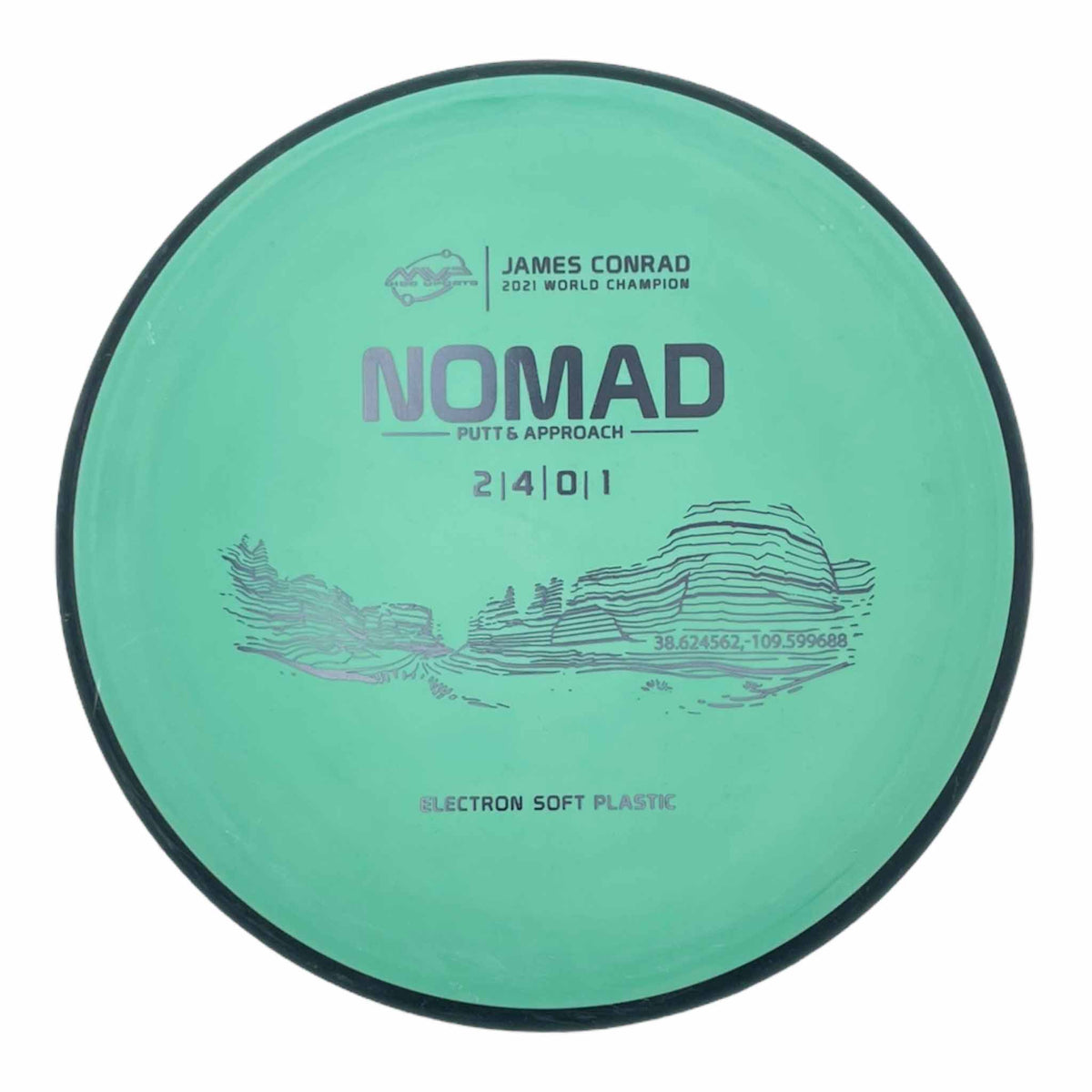 MVP Disc Sports Electron Soft Nomad putter and approach - Green