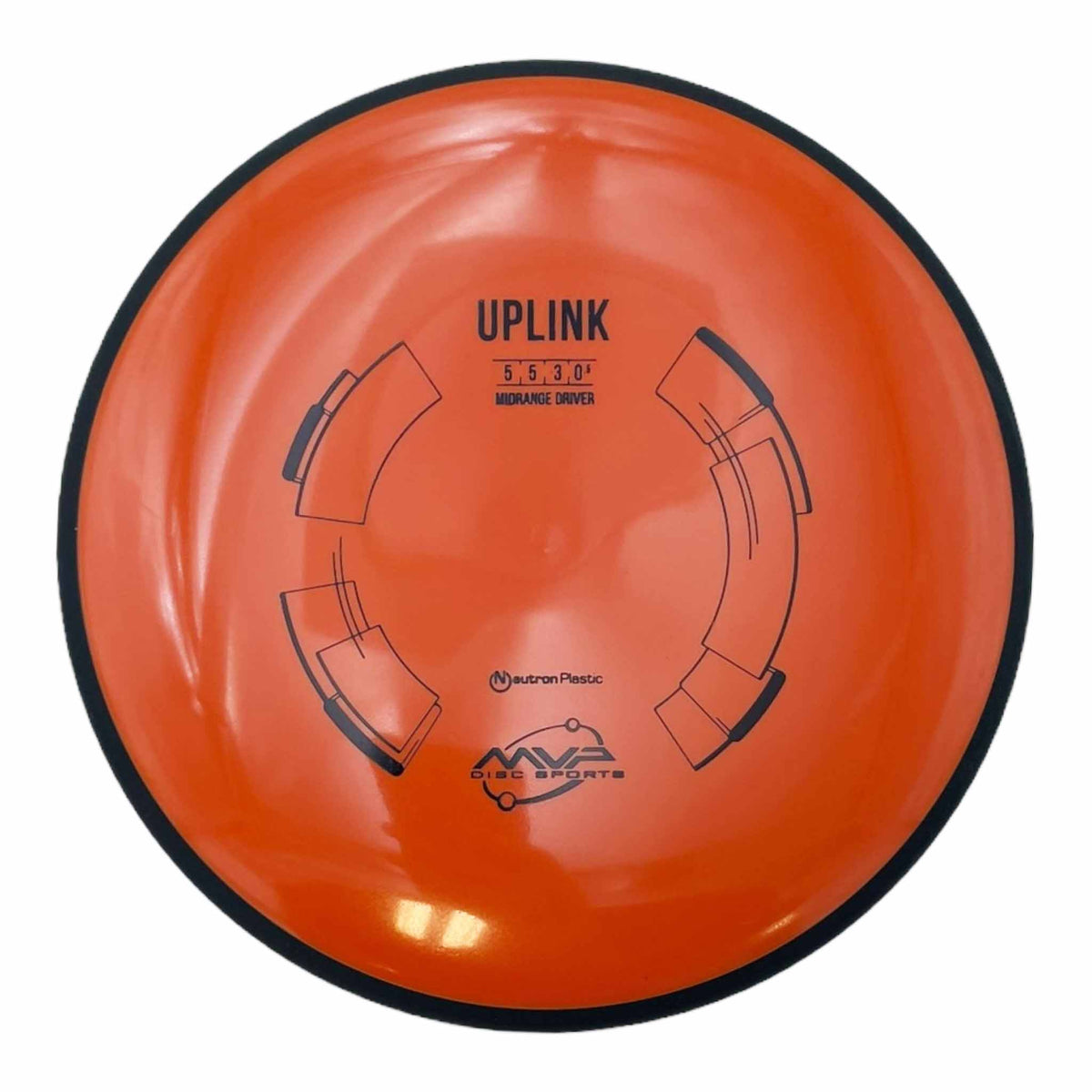 MVP Disc Sports Neutron Uplink Midrange - Orange