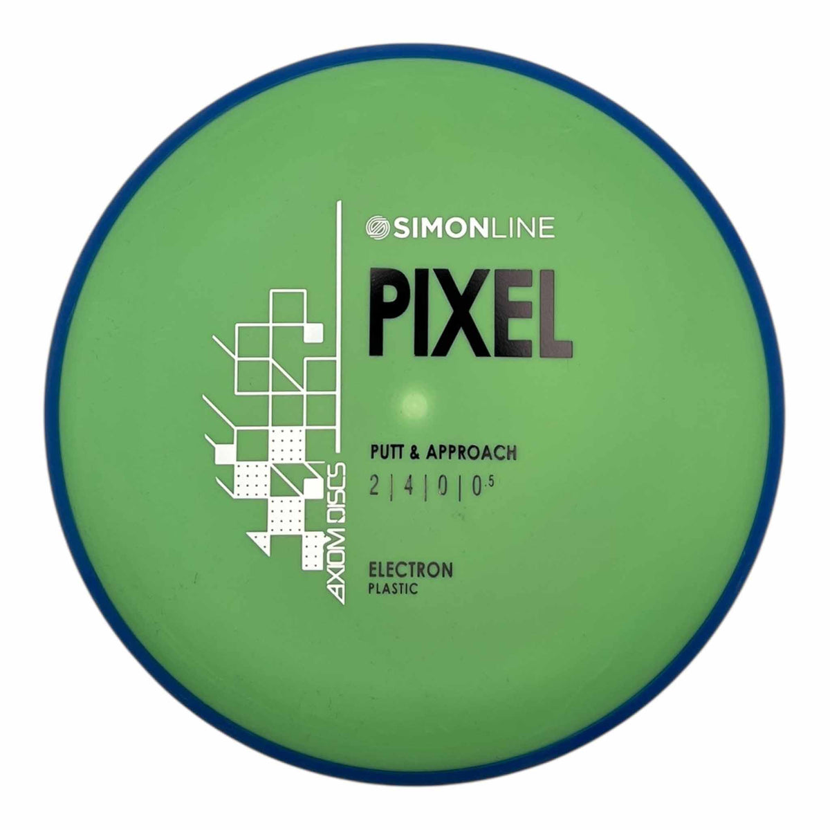 Axiom Discs Simon Line Electron Pixel - Green / Blue - 171g