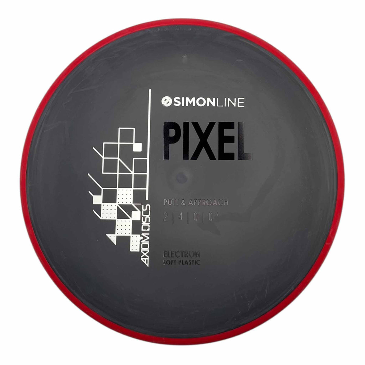 Axiom Discs Simon Line Electron Soft Pixel - Grey / Red - 174g