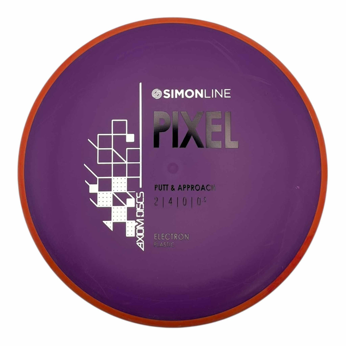 Axiom Discs Simon Line Electron Pixel - Purple / Orange - 170g