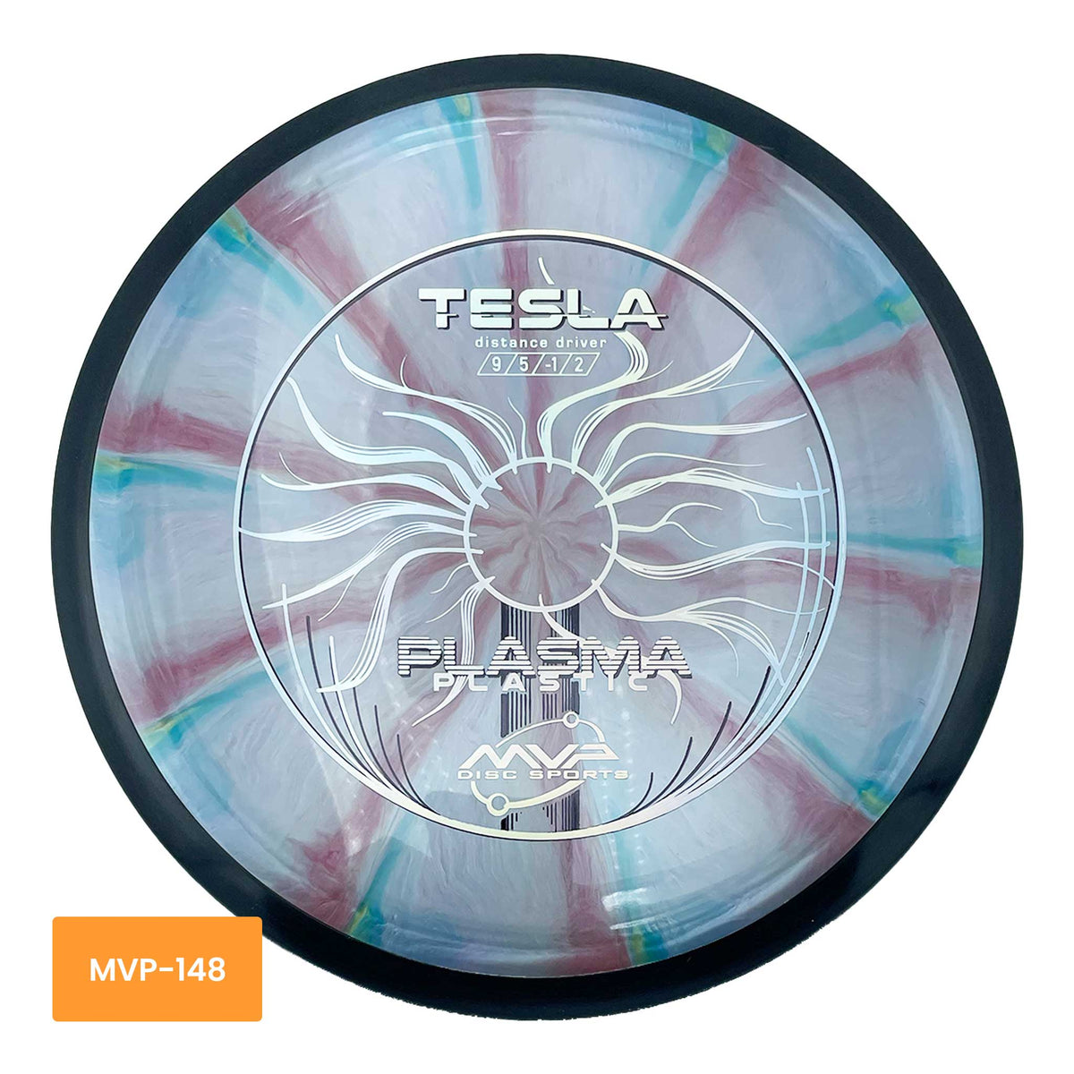 MVP Disc Sports Plasma Tesla distance driver - Blue / Purple