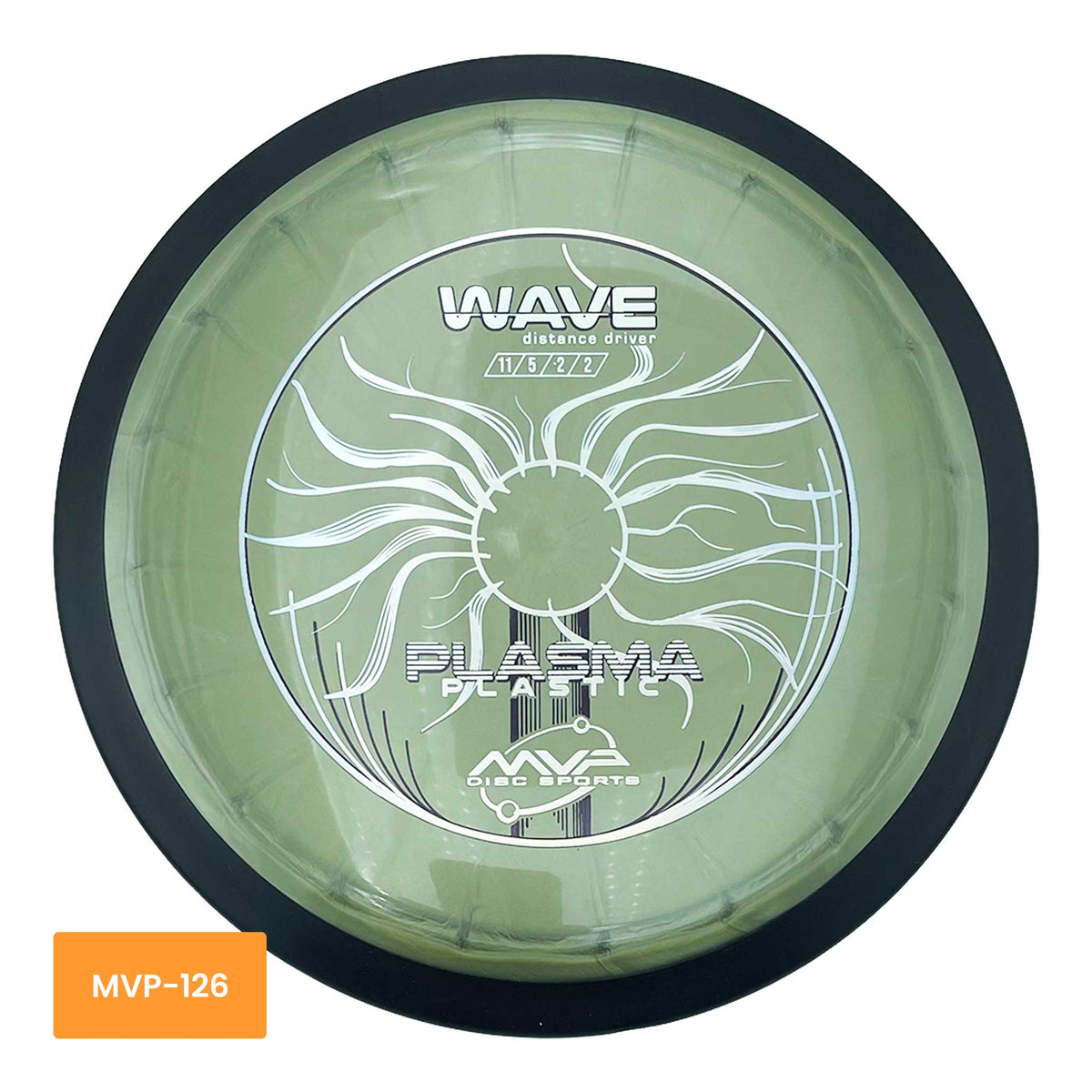MVP Disc Sports Plasma Wave distance driver - Dark Green