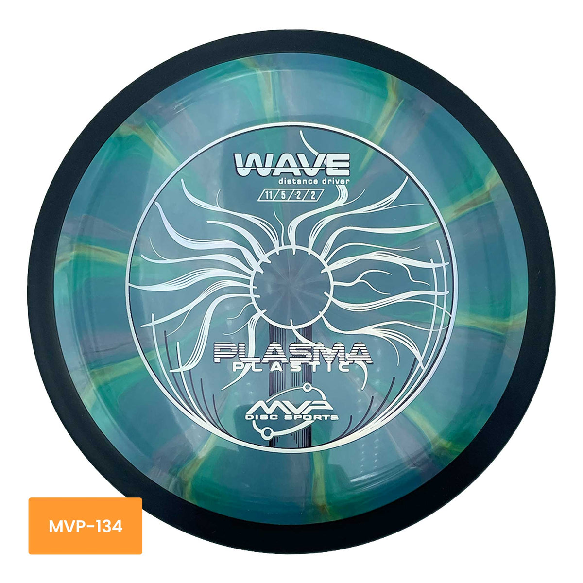 MVP Disc Sports Plasma Wave distance driver - Blue