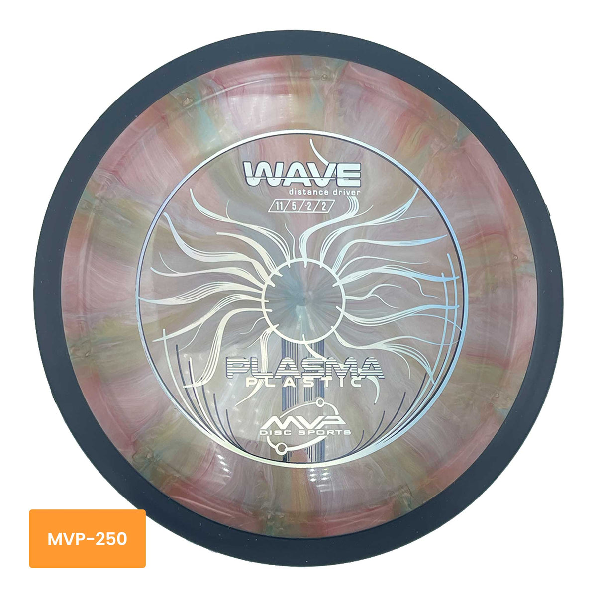 MVP Disc Sports Plasma Wave distance driver - Red / Bronze