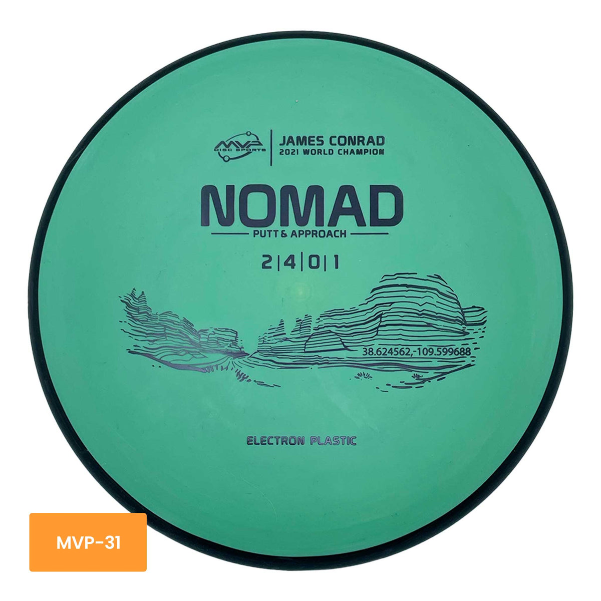 MVP Disc Sports MVP Disc Sports Electron Nomad putter and approach