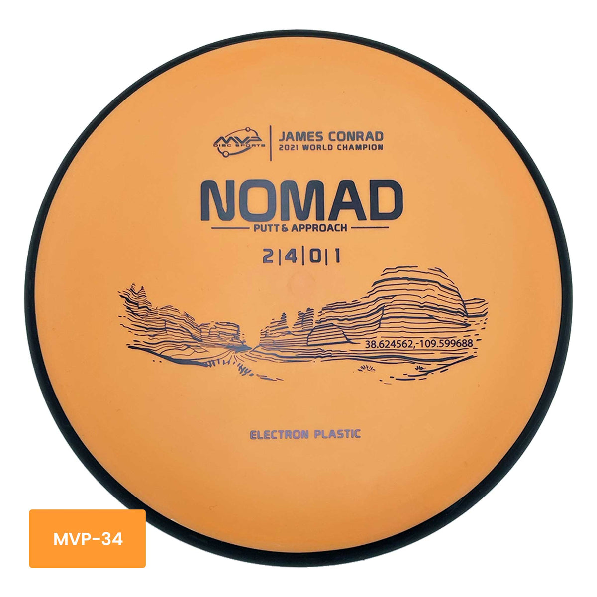 MVP Disc Sports MVP Disc Sports Electron Nomad putter and approach