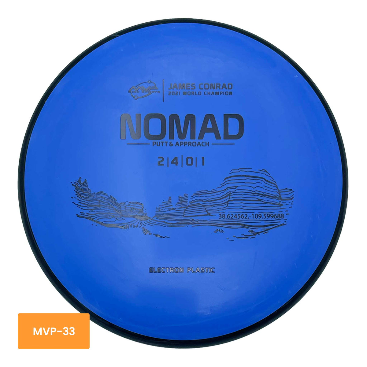 MVP Disc Sports MVP Disc Sports Electron Nomad putter and approach