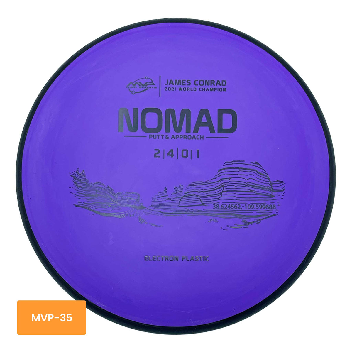 MVP Disc Sports MVP Disc Sports Electron Nomad putter and approach
