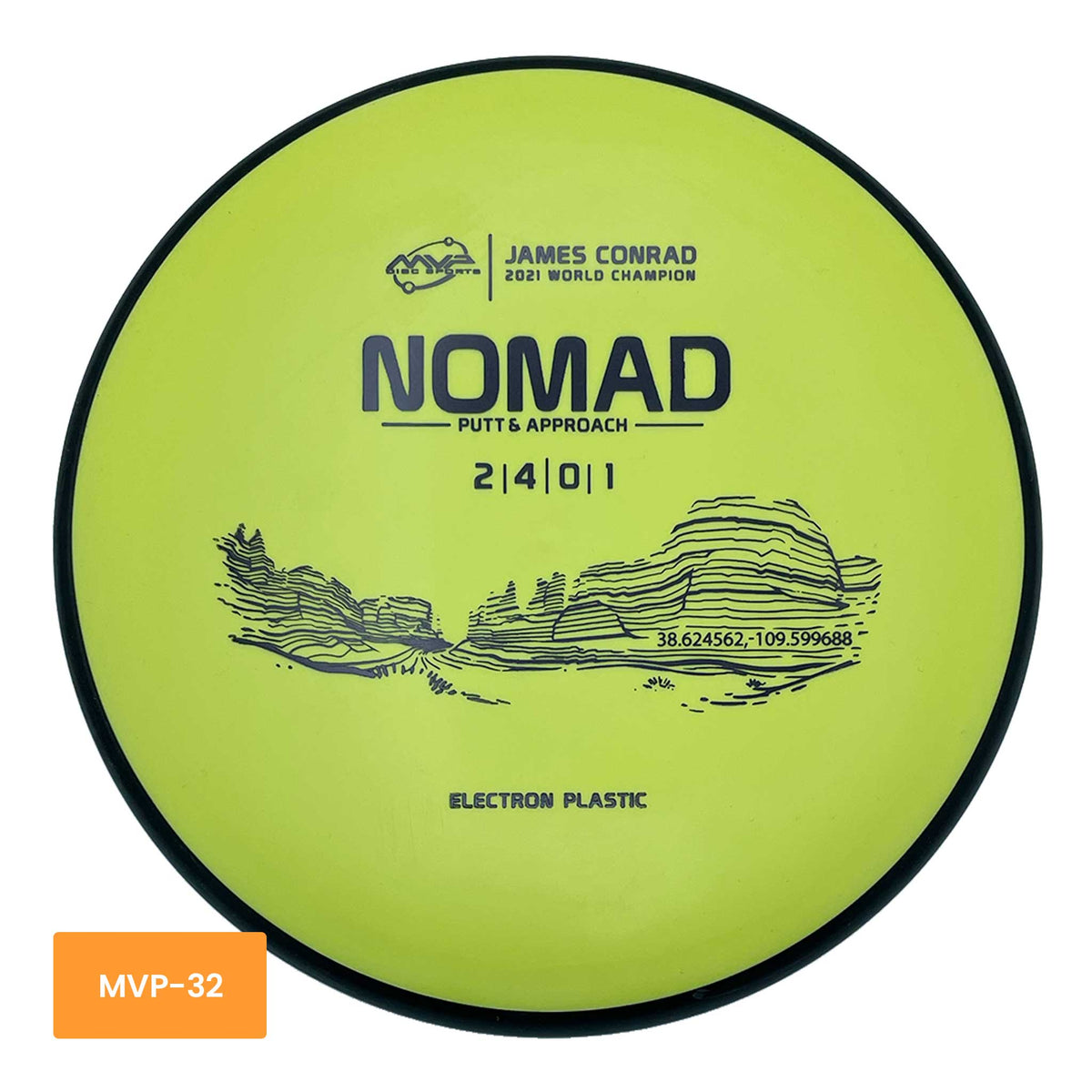 MVP Disc Sports MVP Disc Sports Electron Nomad putter and approach