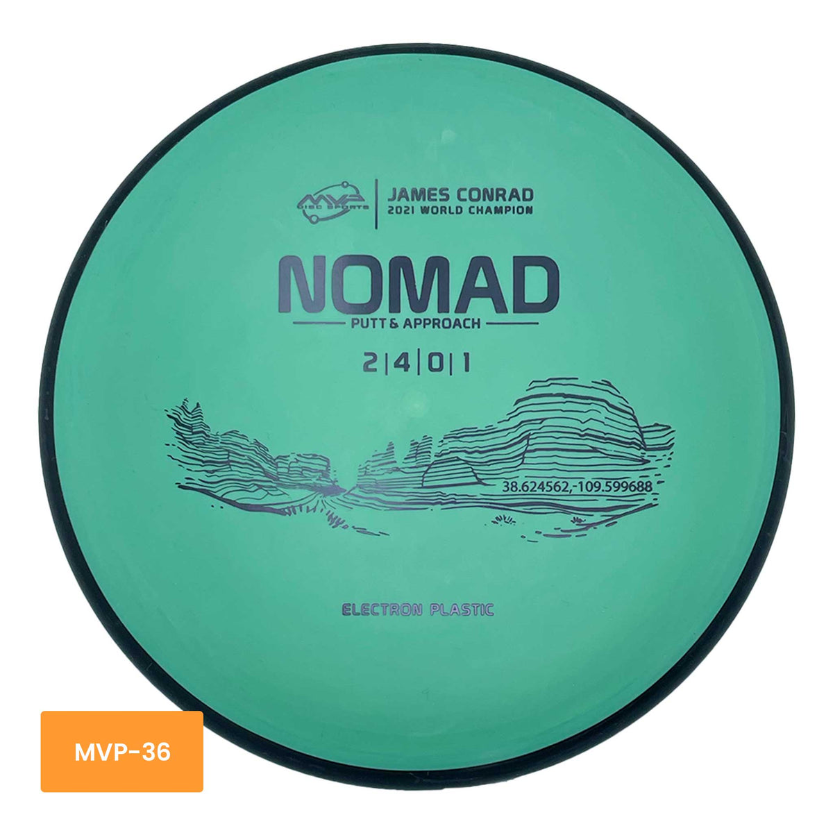 MVP Disc Sports MVP Disc Sports Electron Nomad putter and approach