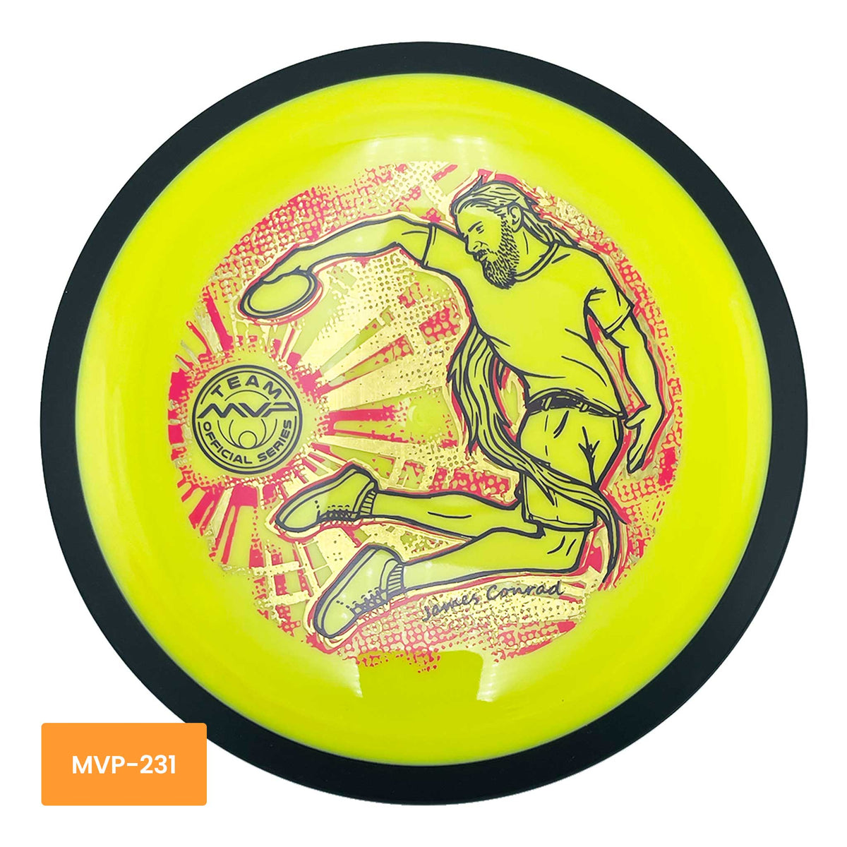 MVP Disc Sports MVP Disc Sports Neutron Twisty James Conrad Team Series Zenith distance driver