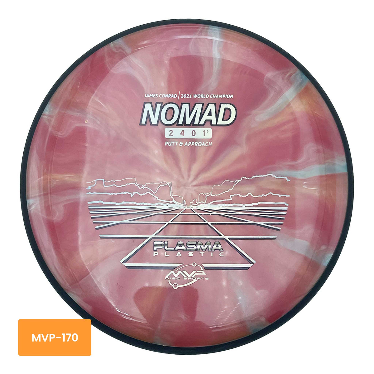 MVP Disc Sports MVP Disc Sports Plasma Nomad putter and approach