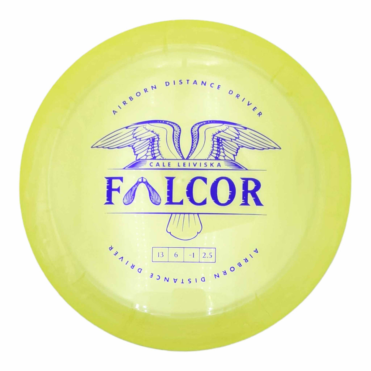 Prodigy 500 Airborn Falcor distance driver - Yellow / Purple
