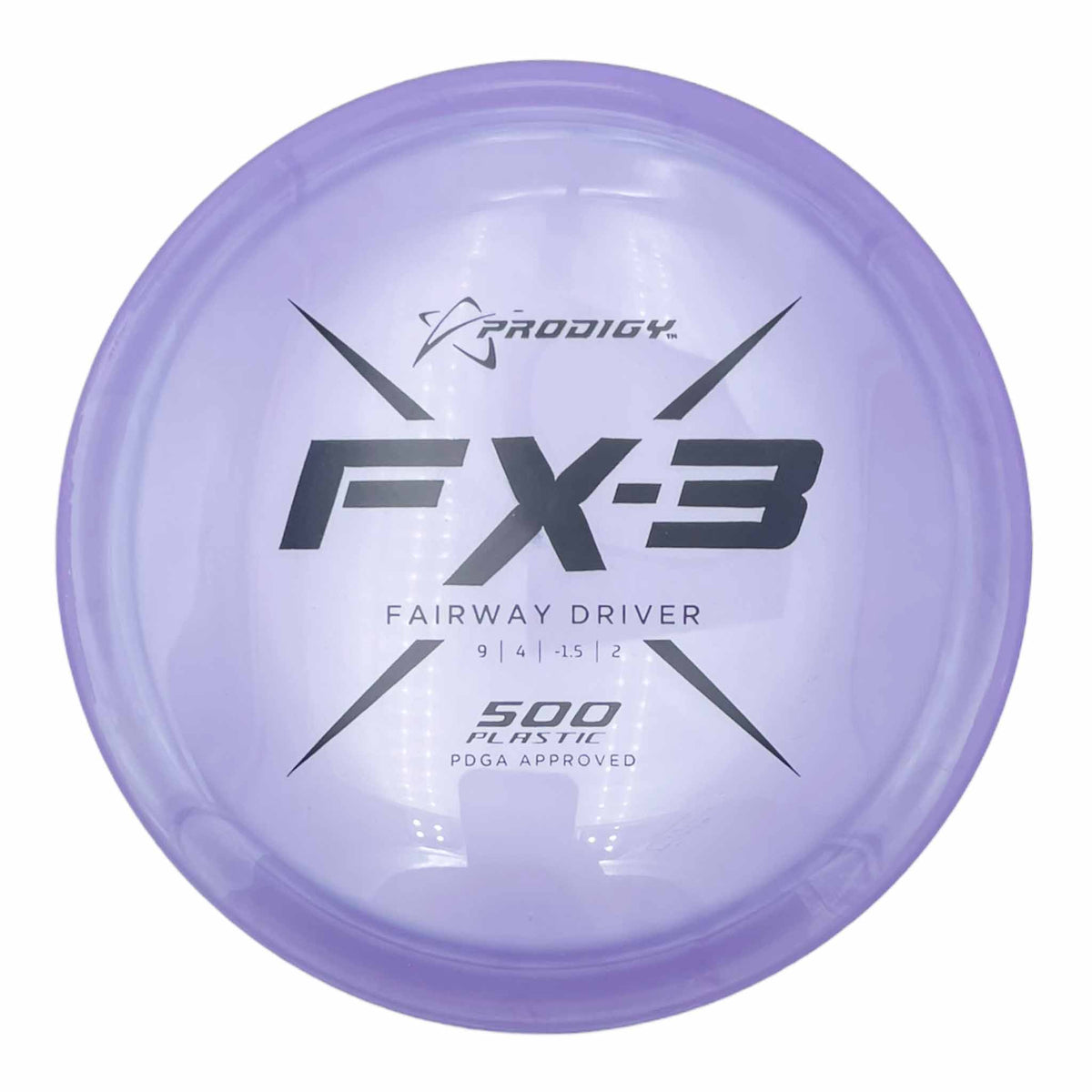 Prodigy 500 FX-3 fairway driver - Purple / Black
