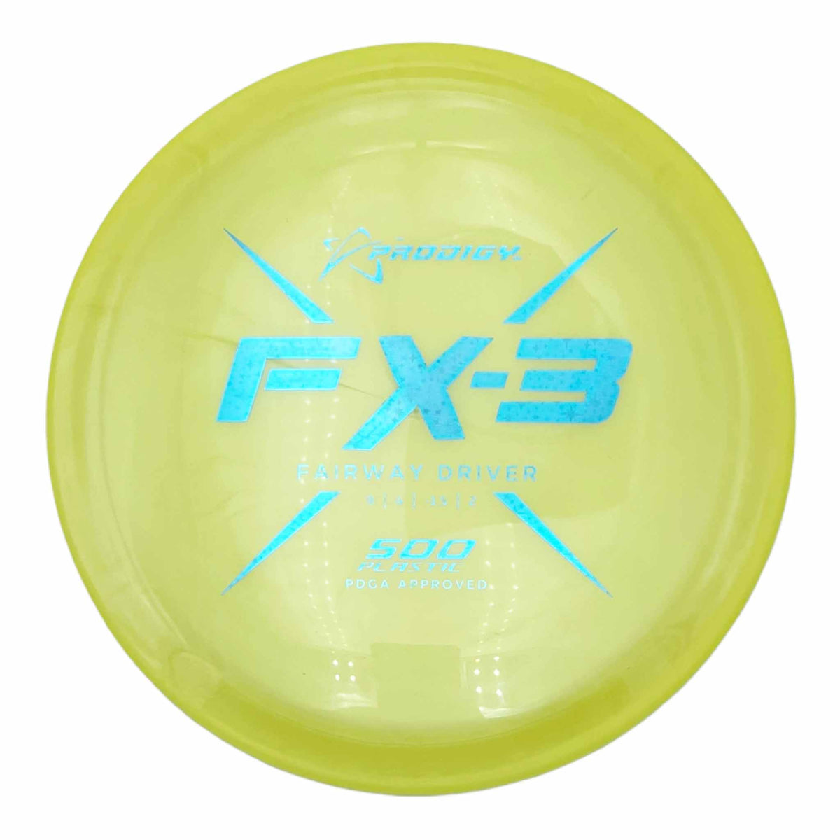 Prodigy 500 FX-3 fairway driver - Yellow / Blue