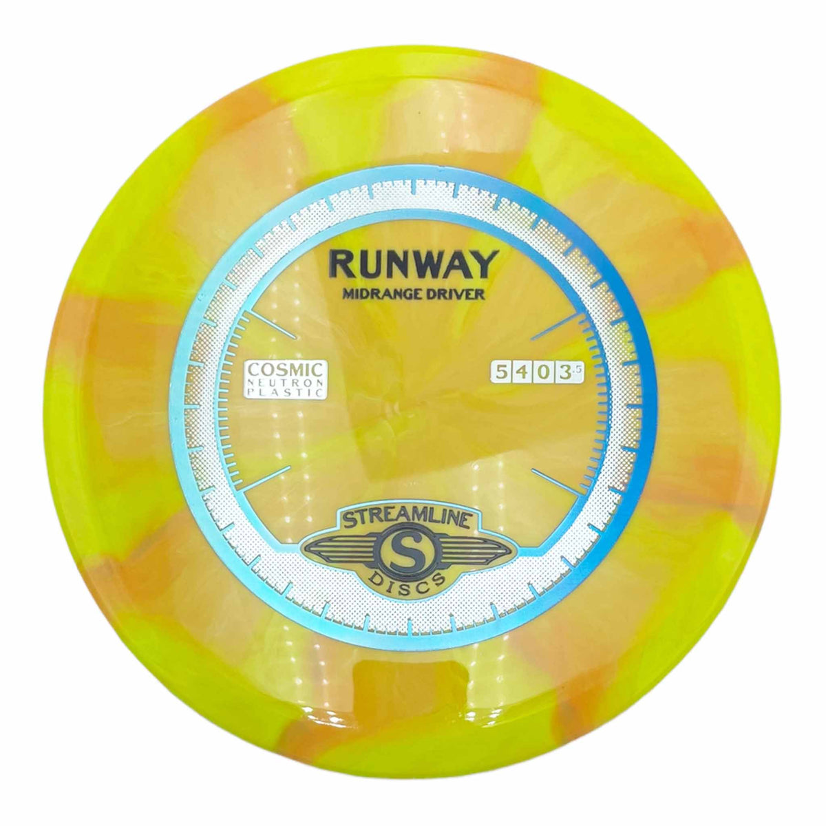Streamline Discs Cosmic Neutron Runway midrange - Yellow
