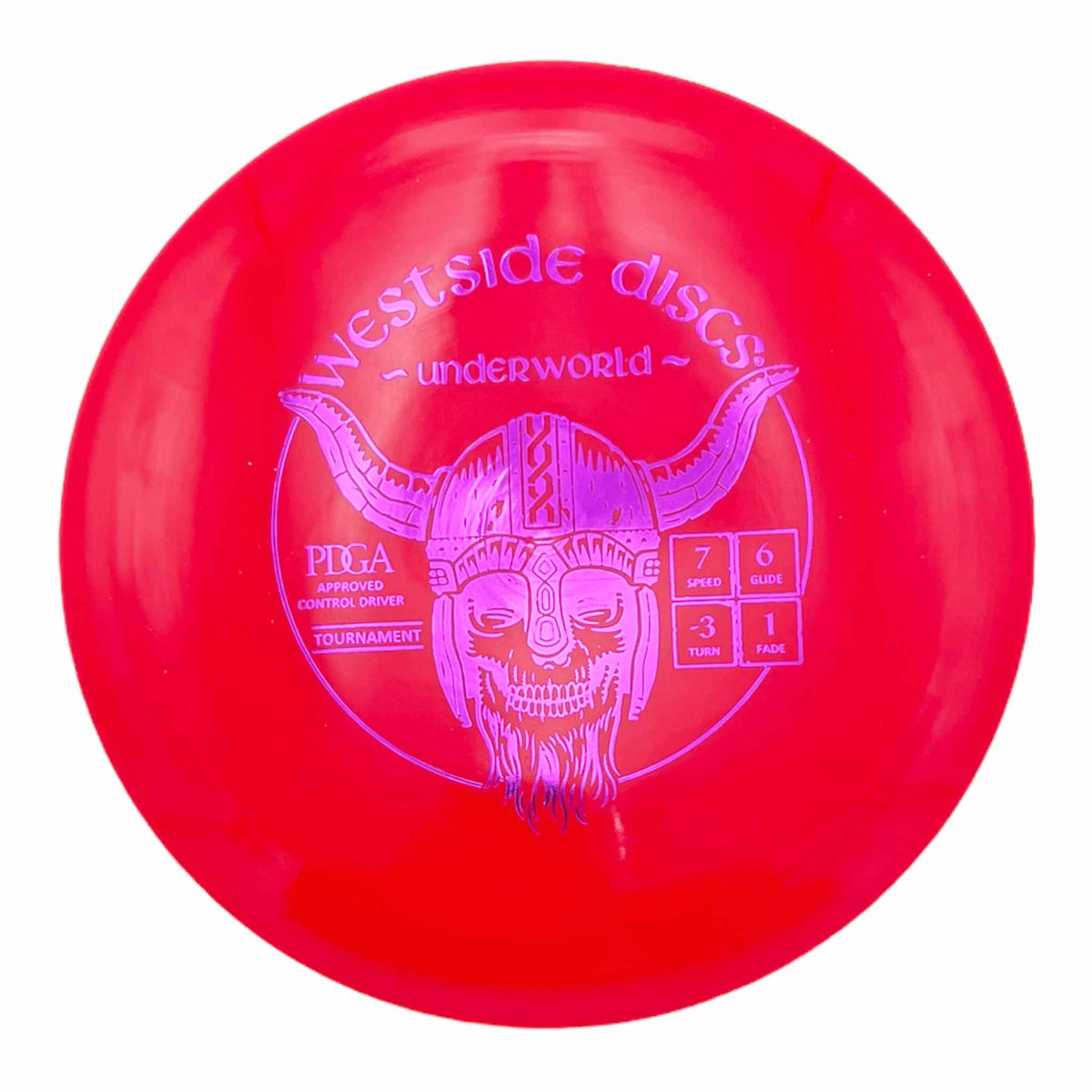 Westside Discs Tournament Underworld driver - Red