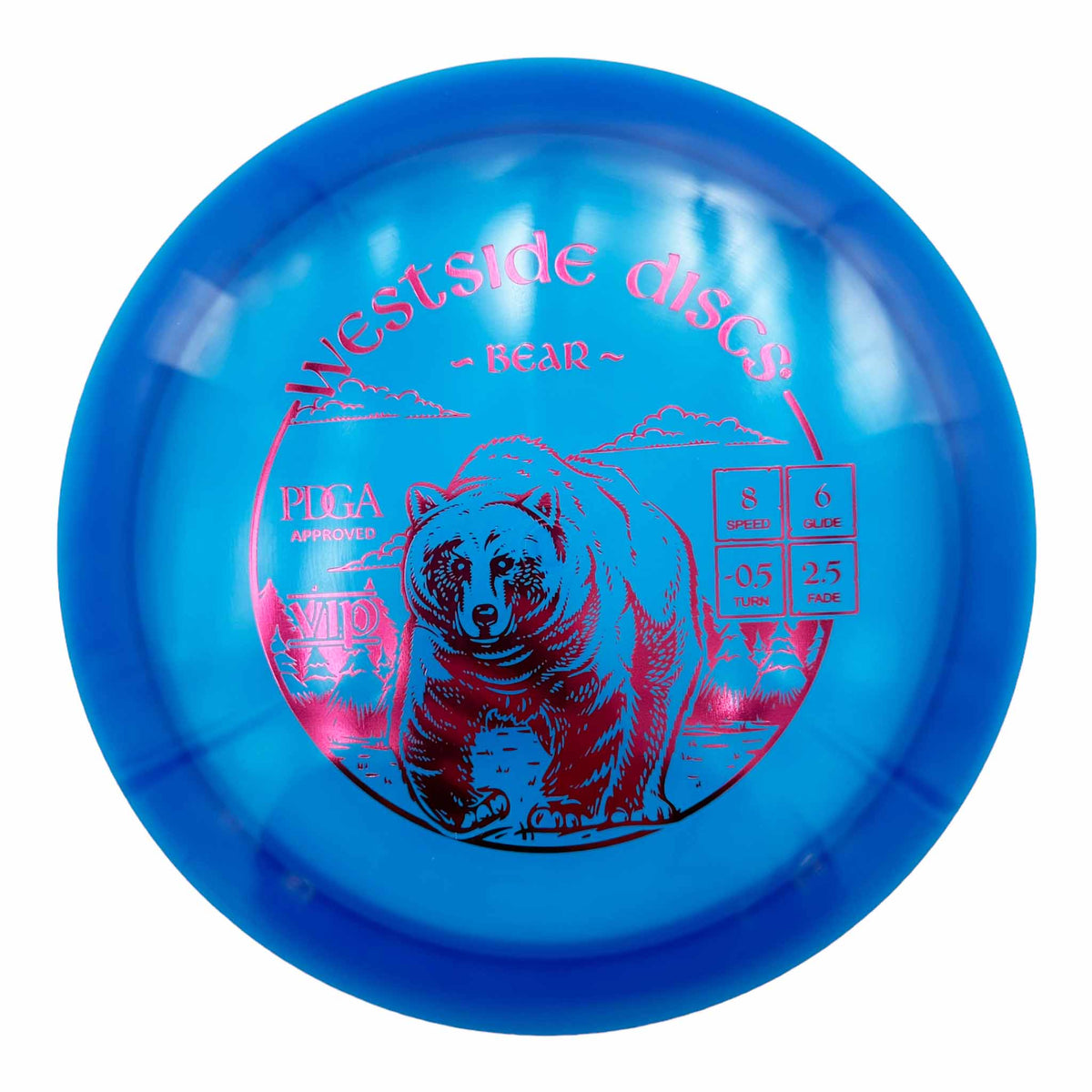 Westside Discs VIP Bear fairway driver - Blue