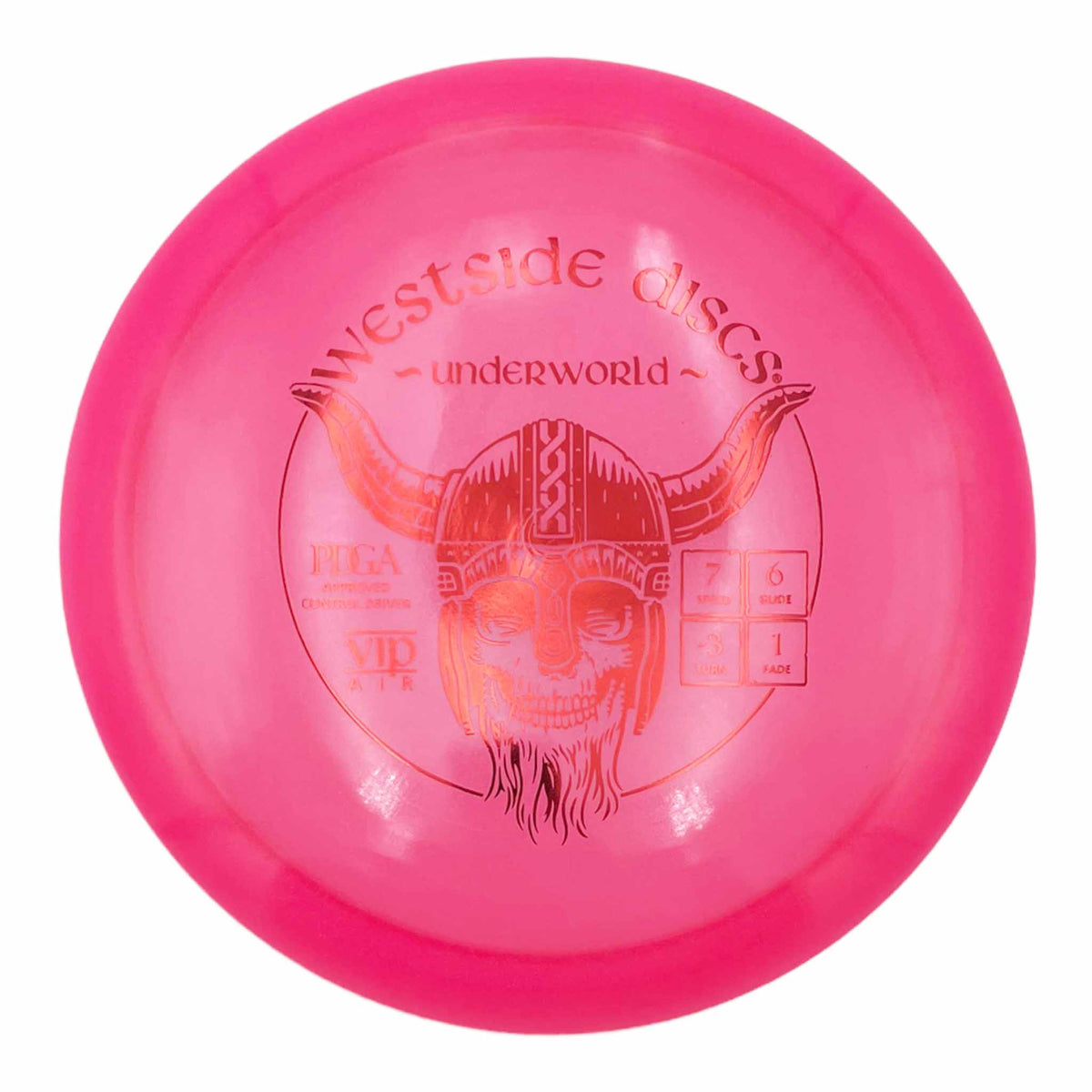 Westside Discs VIP Air Underworld driver - Pink / Red