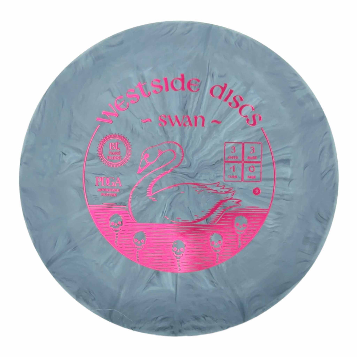 Westside Discs Westside Discs BT Hard Burst Swan putter and approach